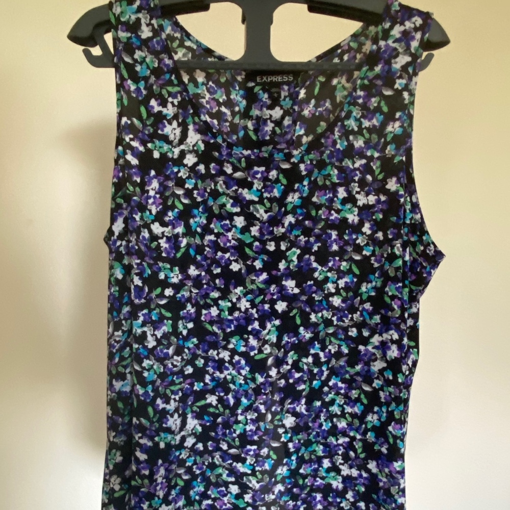 EXPRESS Floral Tank Top